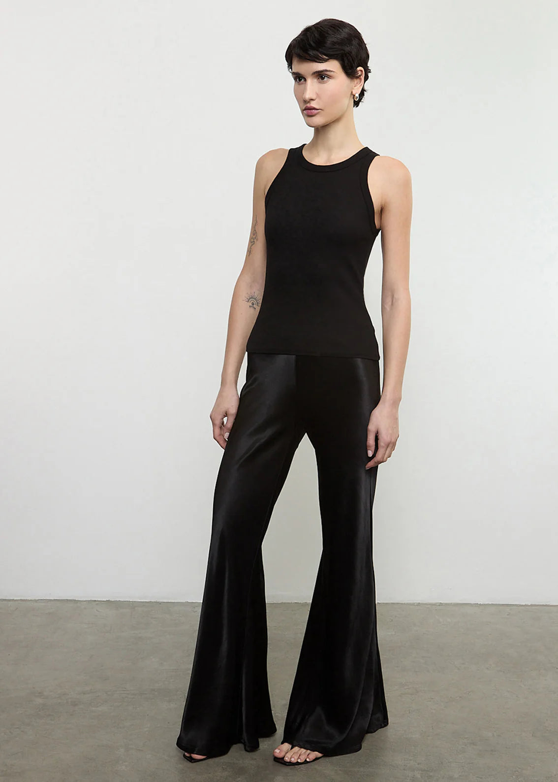 BIAS CUT SATIN PANT