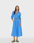 BODEN DRESS IN CAPRI BLUE