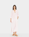 BODEN DRESS IN PALE ROSE