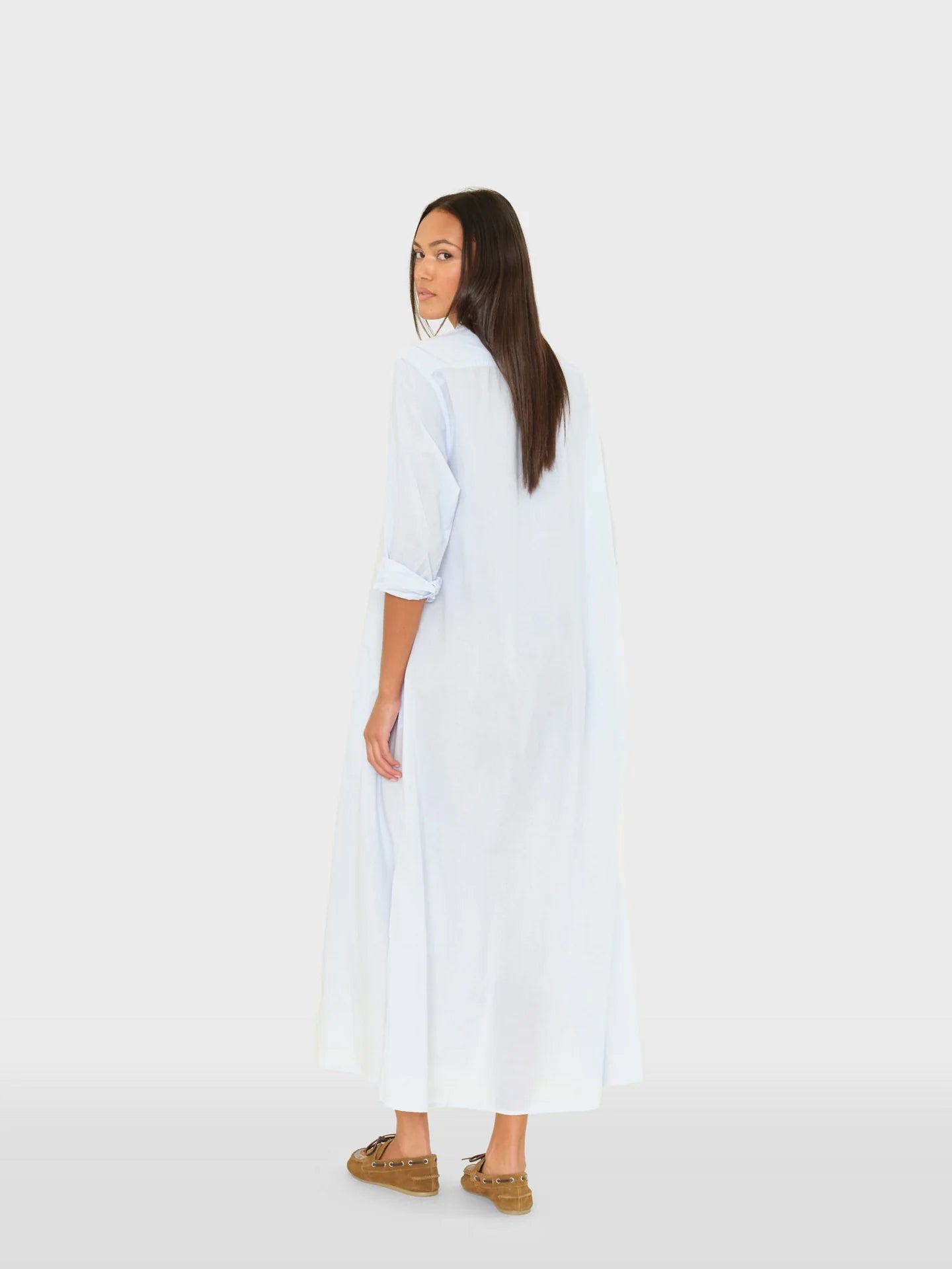 BODEN DRESS IN SKYLIGHT