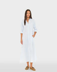 BODEN DRESS IN SKYLIGHT