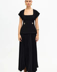 BOLLOW MAXI DRESS