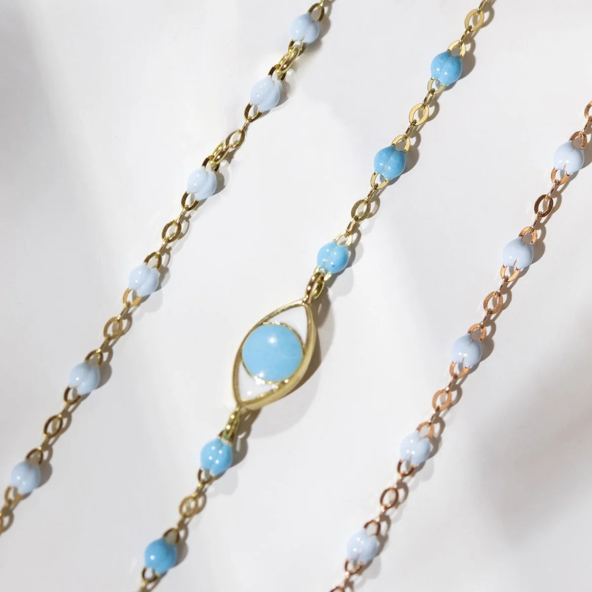 CLASSIC BRACELET / 6.7" / BABY BLUE