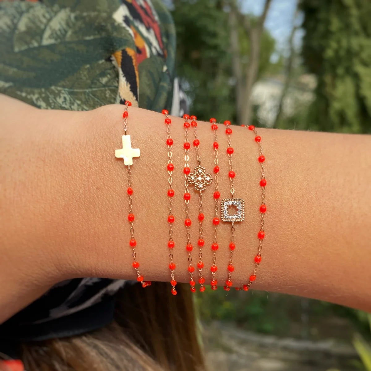 CLASSIC BRACELET / 6.7" / CORAL