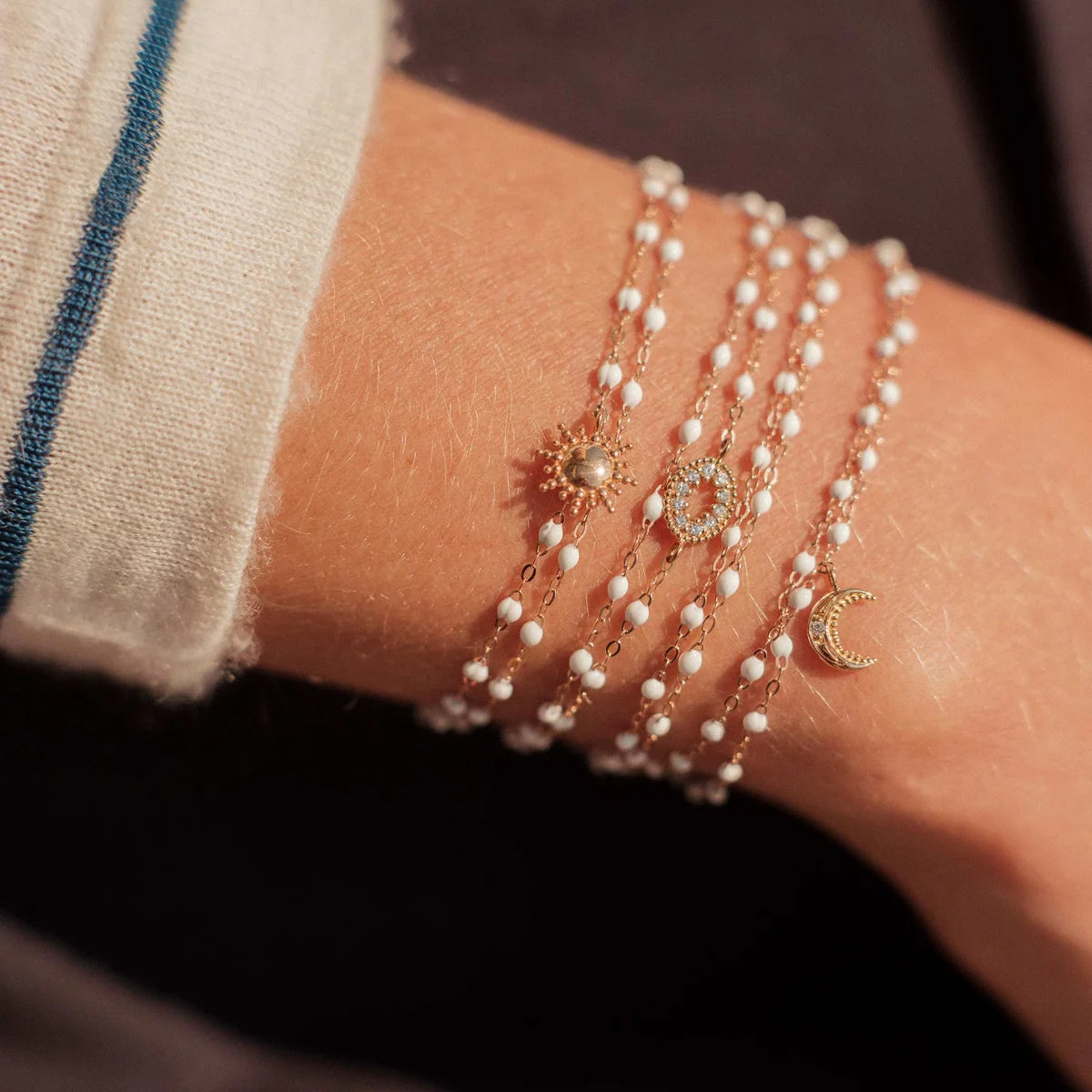 CLASSIC BRACELET / 6.7" / WHITE