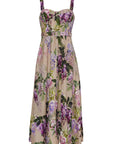 CALYPSO DRESS IN WISTERIA GINGER