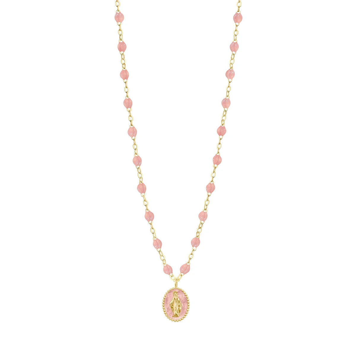 CLASSIC MADONNA NECKLACE / 16.5" / BLUSH