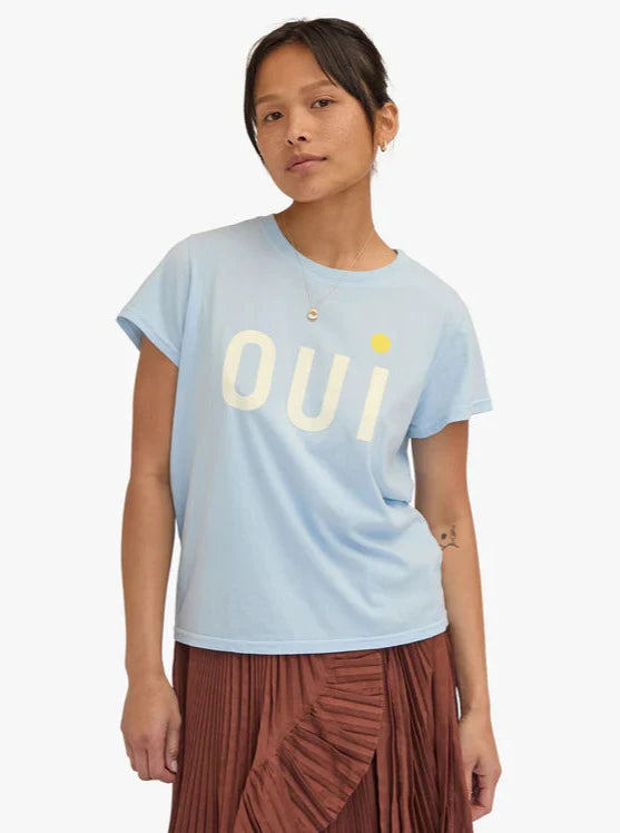 CLASSIC TEE IN LIGHT BLUE