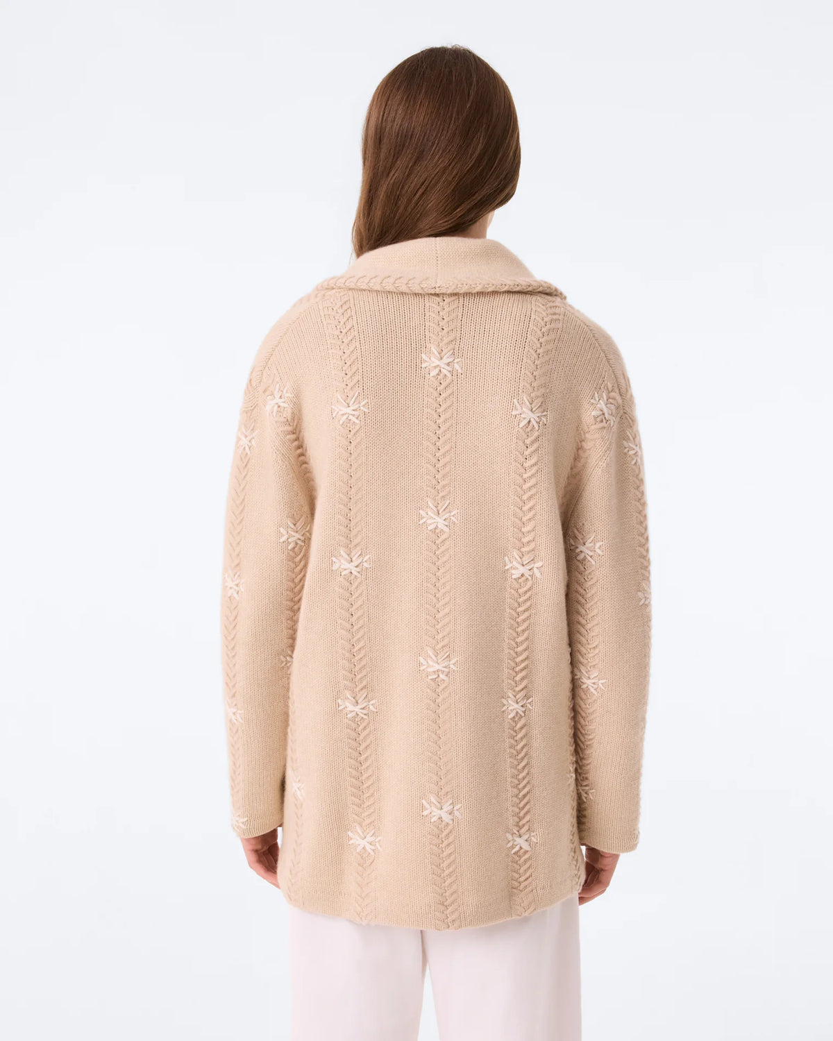 CODY PAISLEY CASHMERE CARDIGAN