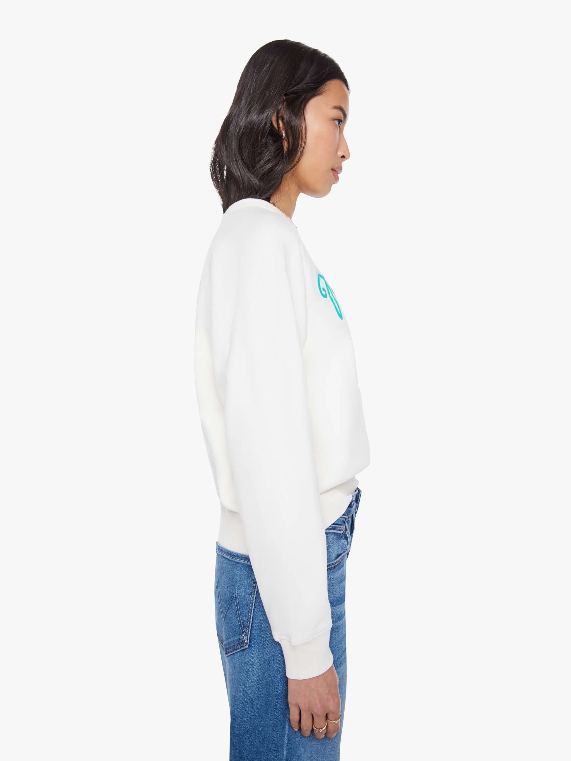 CONCERT SWEATSHIRT IN WHITE