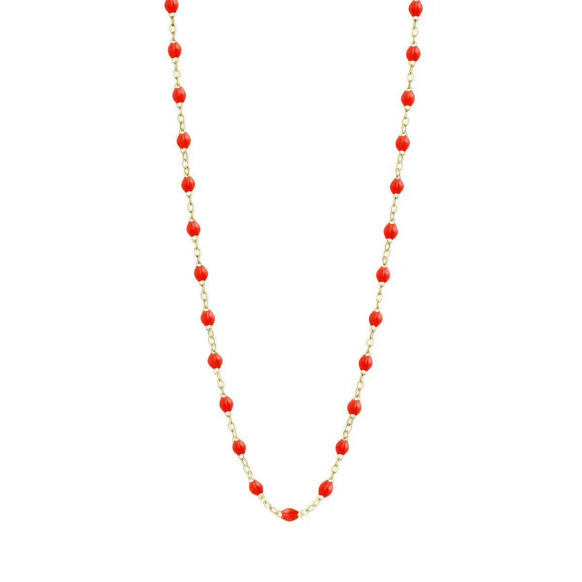 CLASSIC NECKLACE / 16.5" / CORAL