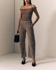 CORDUROY UTILITY SOFT BARREL PANT