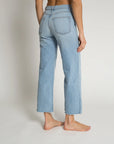 CROP WIDE LEG JEANS