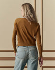 DAINTY CARDIGAN IN SUNTAN