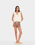 DAVIE SHORTS IN COCOA BEAN