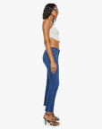 MID RISE DAZZLER ANKLE FRAY JEANS