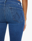 MID RISE DAZZLER ANKLE FRAY JEANS