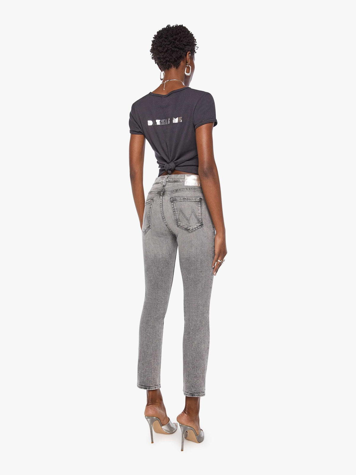 MID RISE DAZZLER ANKLE JEANS