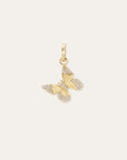 DIAMOND BUTTERFLY HINGED CHARM
