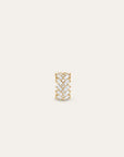 DIAMOND CHEVRON BAGUETTE BIG BEAD - LAB GROWN