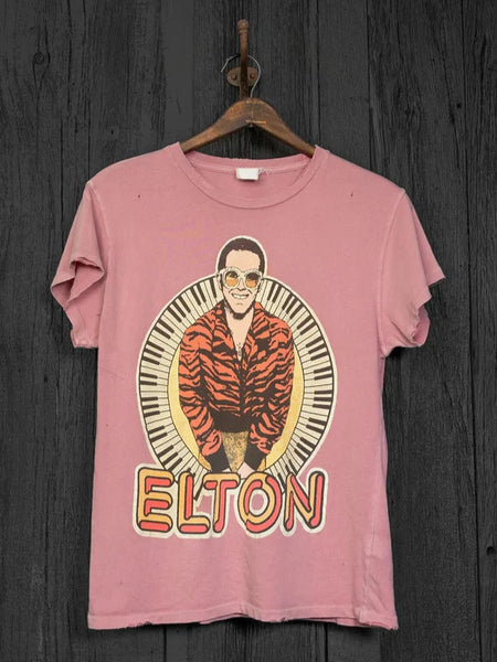 ELTON JOHN CREW TEE