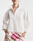 EMBROIDERY POPLIN SHIRT