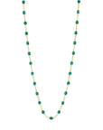 CLASSIC NECKLACE / 16.5" / EMERALD
