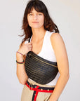GRANDE FANNY IN BLACK ZIG
