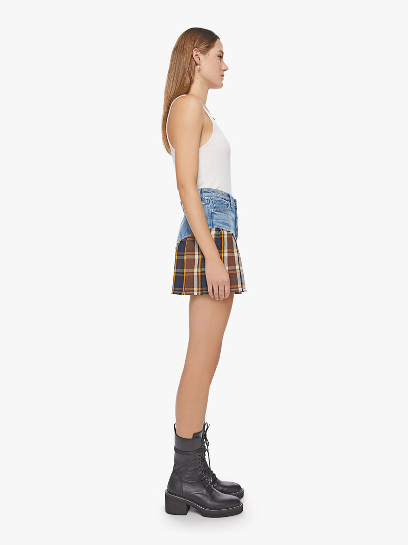 FLUFF AND FOLD MINI SKIRT IN A PUNK AND A FARMER