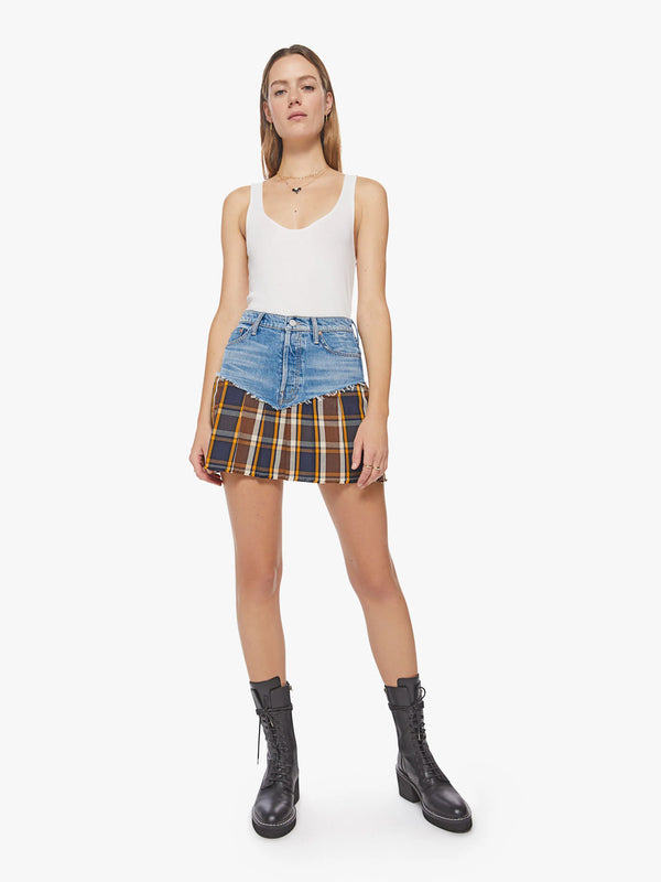 FLUFF AND FOLD MINI SKIRT IN A PUNK AND A FARMER