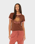 FRANKIE TEE IN SIENNA SUNRISE