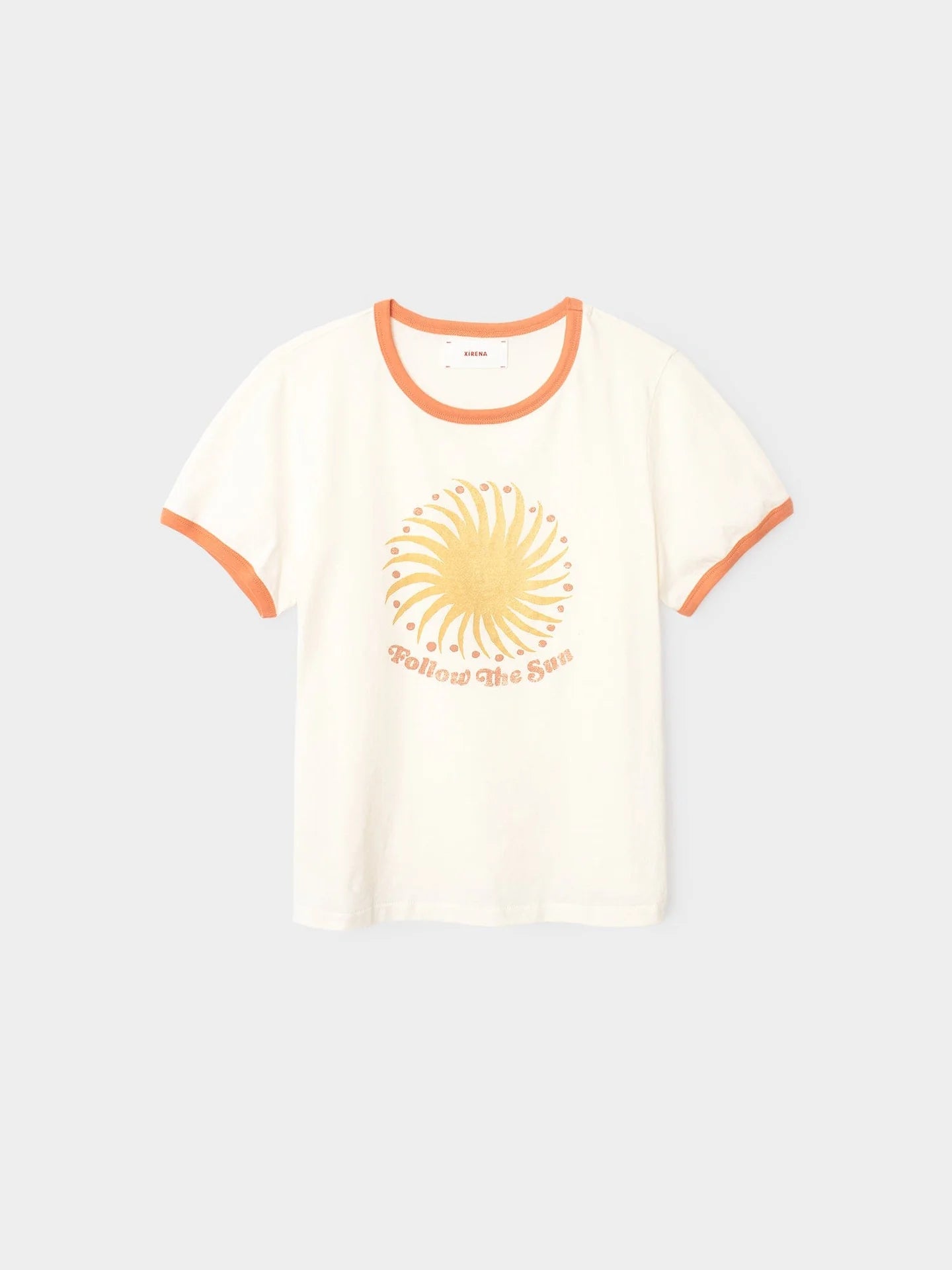 FRANKIE TEE IN YELLOW SUNRISE