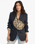 GRANDE FANNY IN TAN DESERT SNAKE