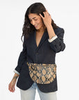 GRANDE FANNY IN TAN DESERT SNAKE