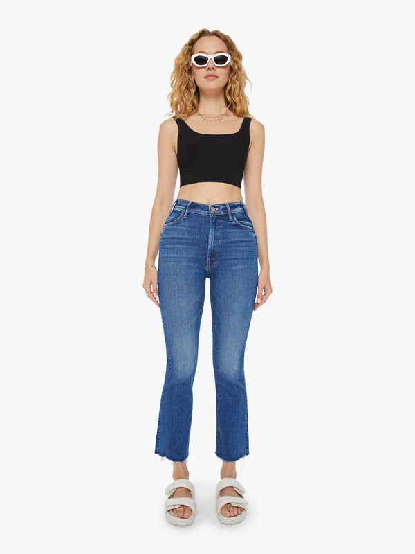 HUSTLER ANKLE FRAY JEANS IN GRASPING AT STRAWS