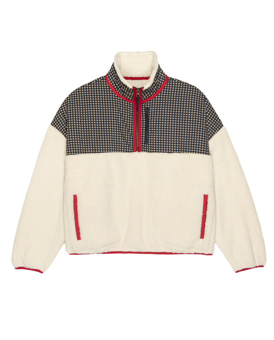 PLUSH TERRAIN HALF-ZIP