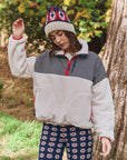 PLUSH TERRAIN HALF-ZIP