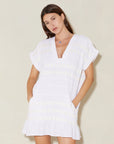 HERA TUNIC DRESS IN WHITE