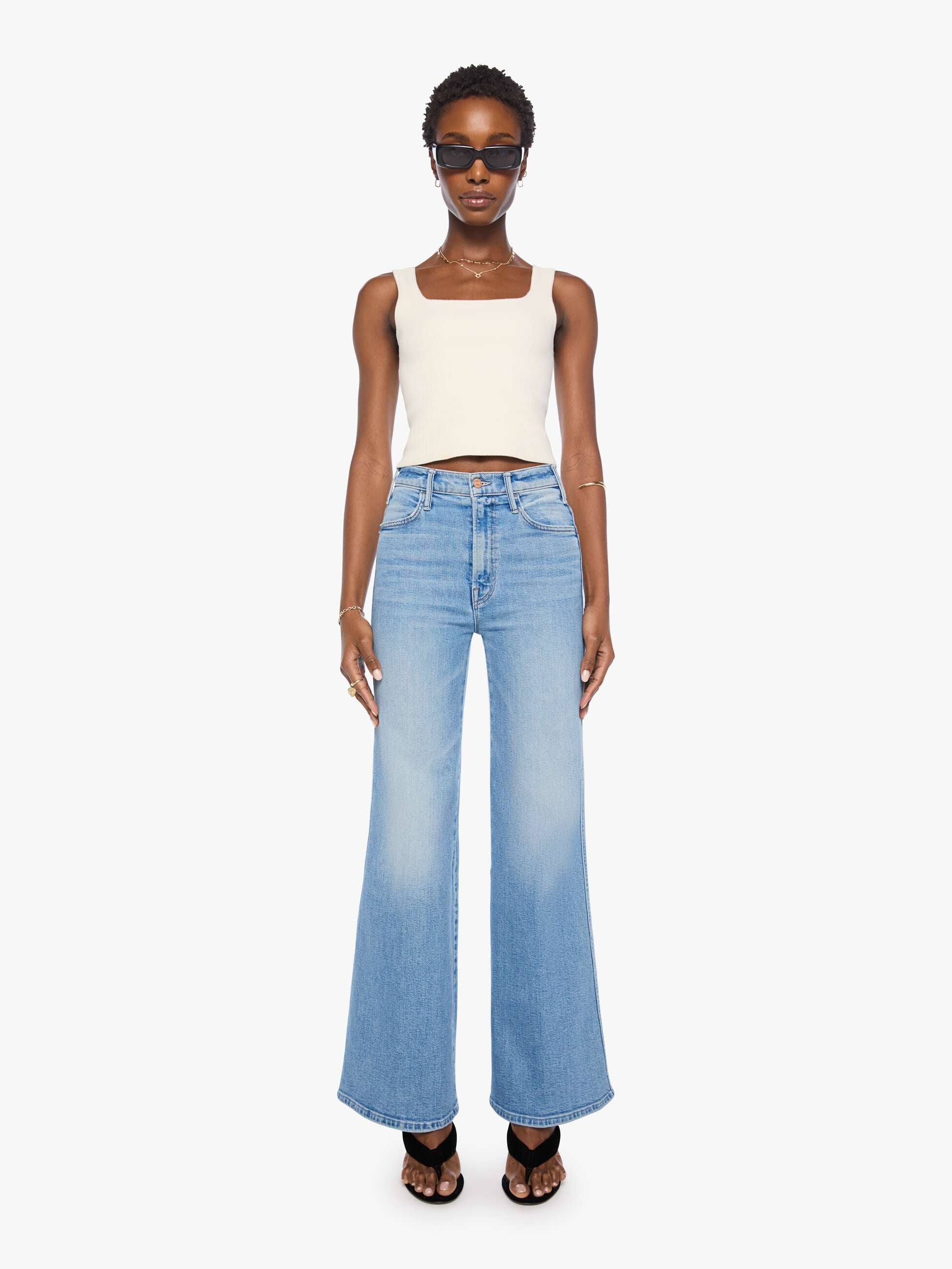 HUSTLER ROLLER DOUBLE SNEAK JEANS