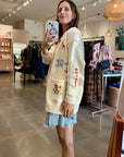 LONG DROP CARDIGAN