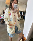 LONG DROP CARDIGAN