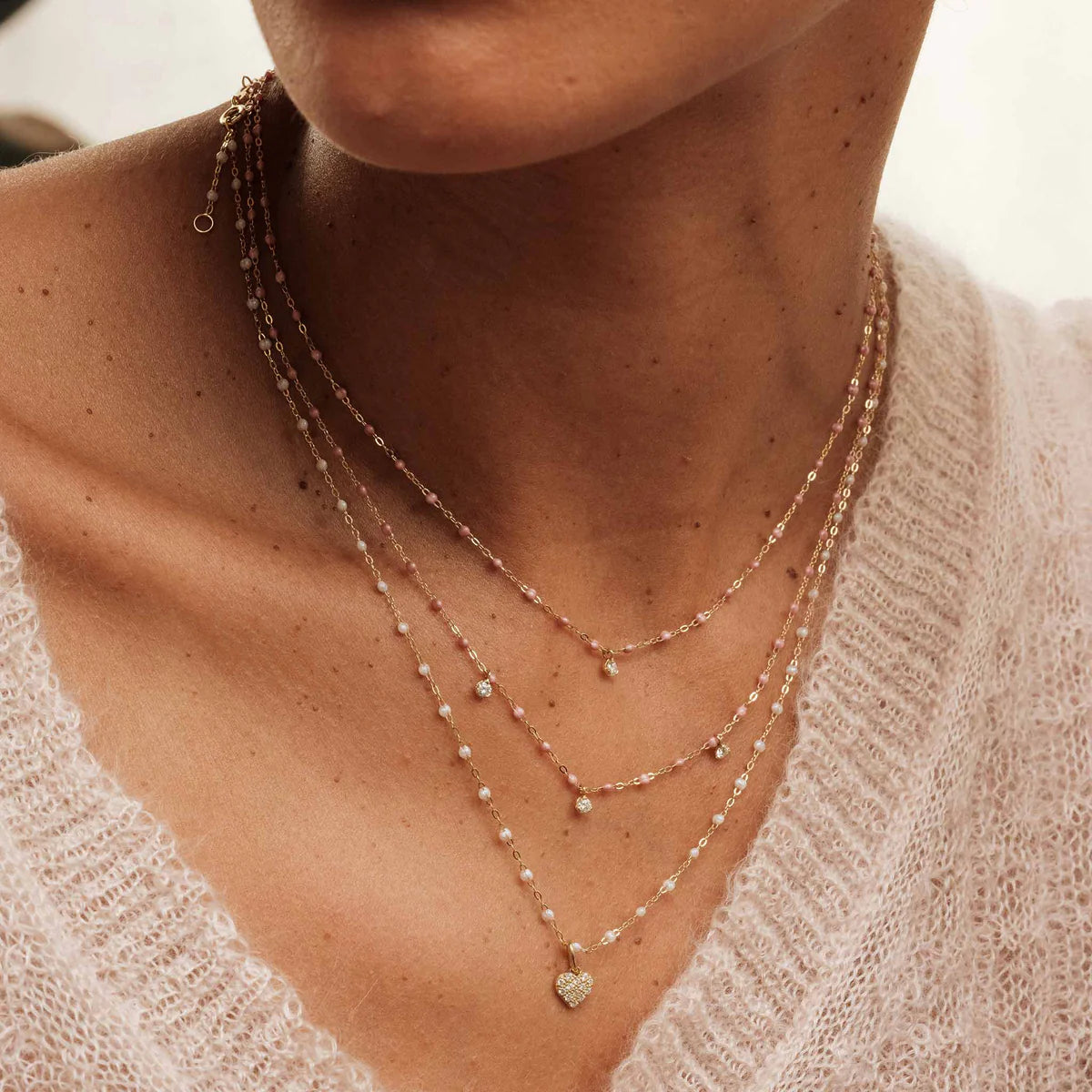 IN LOVE DIAMOND HEART PENDANT
