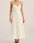 INO DRESS IN WHITE EYELET