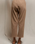 JAMAICA BEACH FLEECE PANT IN MOCHA