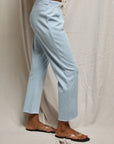 JAMAICA BEACH FLEECE PANT IN POWDER BLUE