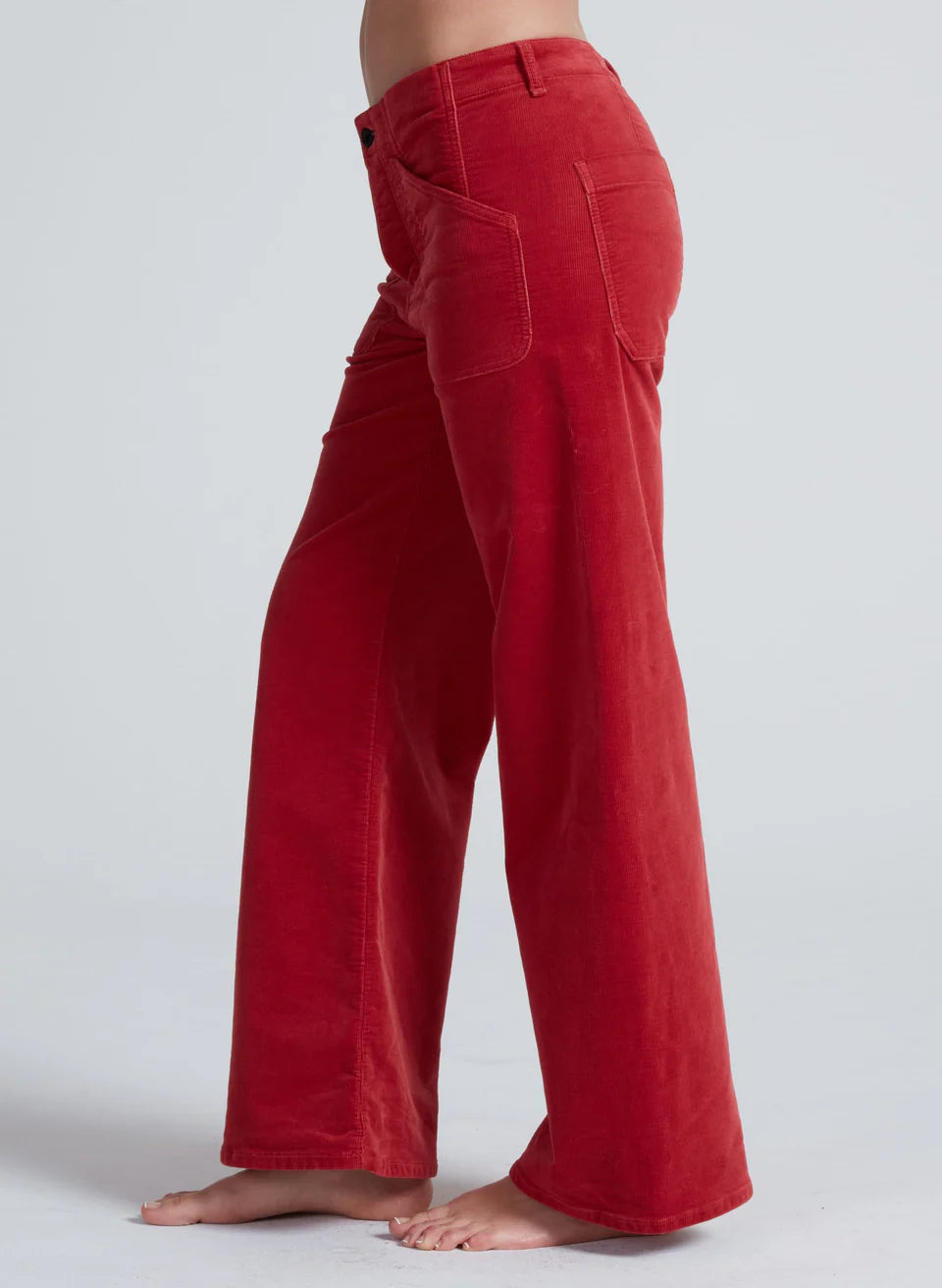 JAM PANT IN VINTAGE RED