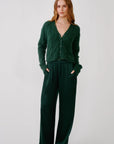 JOLIE CARDIGAN IN HUNTER GREEN