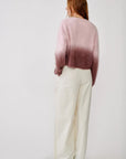 JOLIE CARDIGAN IN SOFT PINK OMBRÉ