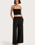 JONES PANT IN BLACK