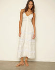JONI DRESS IN BEIGE CREAM